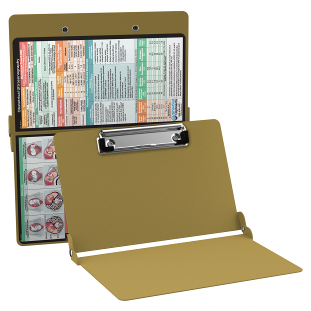 WhiteCoat Clipboard® - Tactical Brown OB Ultrasonography Edition